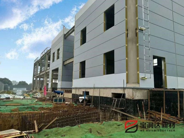 寶潤達聚氨酯夾芯板應(yīng)用國家電網(wǎng)變電站項目